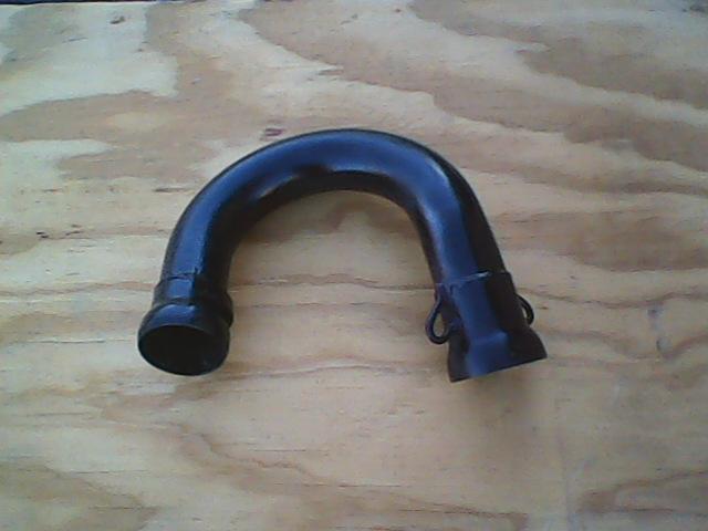 Polaris exhaust header, 1990-93, 350l, trail boss, 4wd