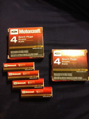 Set of 8 motorcraft sp515 spark plugs pzh14f free shipping