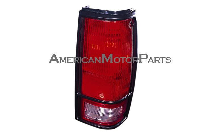 Driver side replacement black bezel tail light 82-93 chevy gmc s10 sonoma 919649