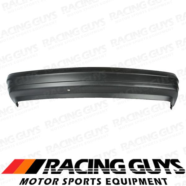 85-89 plymouth reliant front bumper cover matte black facial plastic ch1000111