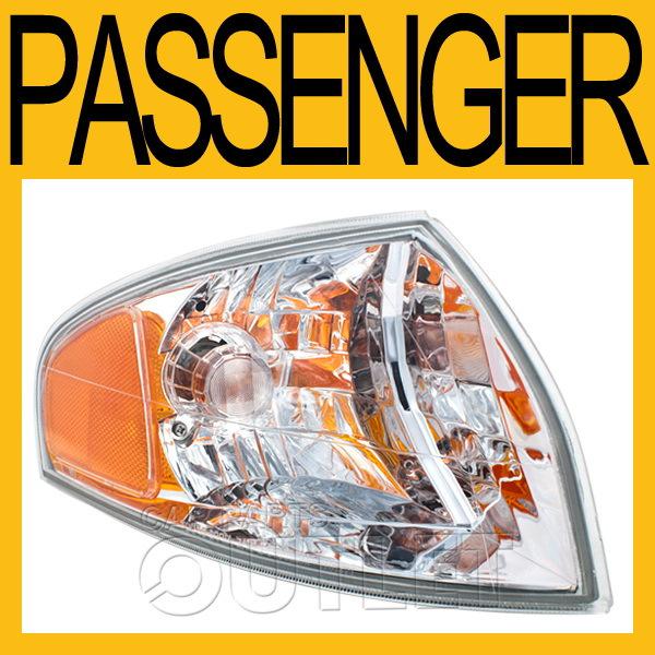 00-02 mazda 626 right passenger side corner signal light lamp assy replacement r