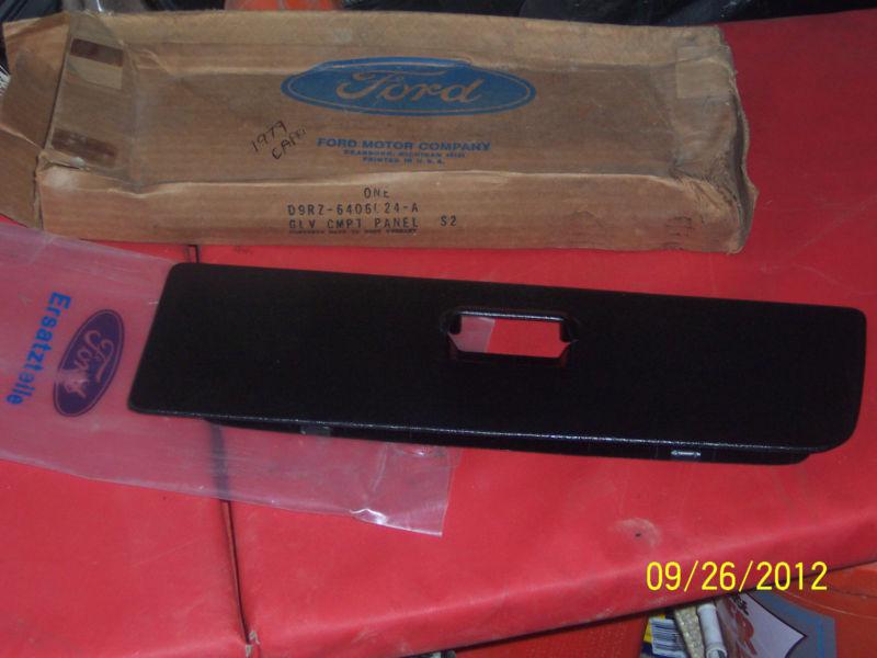 1979 ford fiesta?capri? nos glove compartment panel part# d9rz-6406024-a