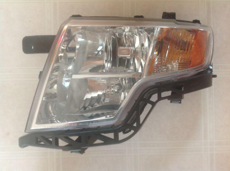 Ford edge headlight headlamp oem lh driver side used 07 08 09 10