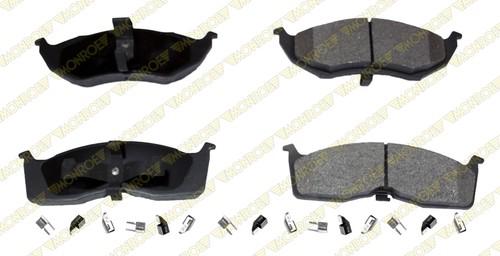 Monroe fx730 brake pad or shoe, front-monroe prosolution semi-metallic brake pad