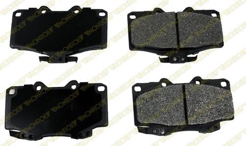 Monroe fx436 brake pad or shoe, front-monroe prosolution semi-metallic brake pad