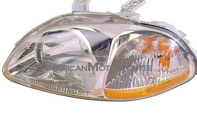 Eagleeye driver replacement headlight head lamp 96-98 honda civic