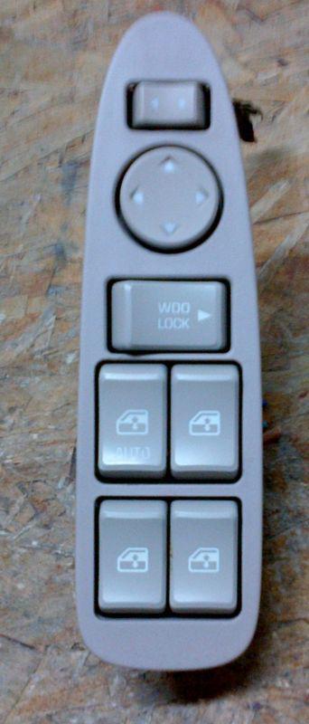 02-07 buick rendezvous driver / left side master power window switch 