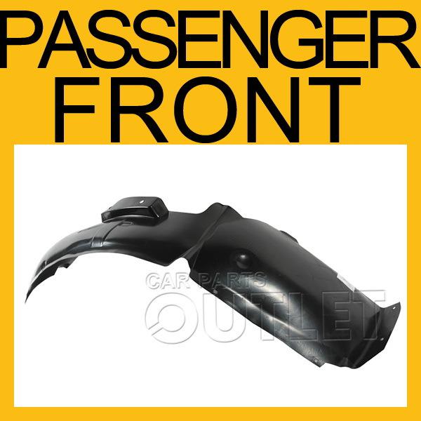 2007 2008 2009 2011 dodge caliber front fender liner splash shield r/t se sxt rh