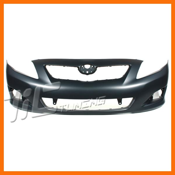 09-10 toyota corolla capa certifeid black primered front bumper cover