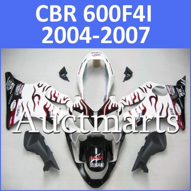 Fit honda 04 05 06 07 cbr600f4i cbr 600f f4i 2004 2005 2006 2007 fairing g30 d03