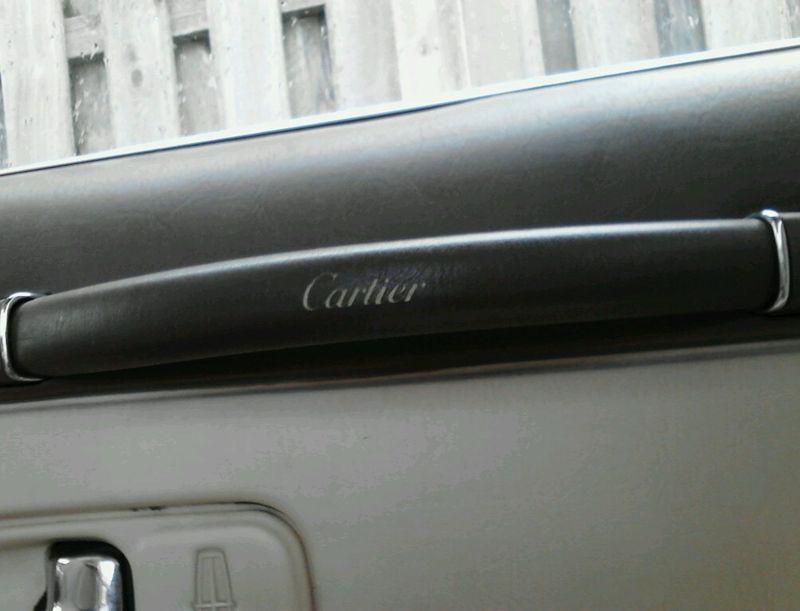 95-97 lincoln town car cartier embossed courtesy door handle pull emblem