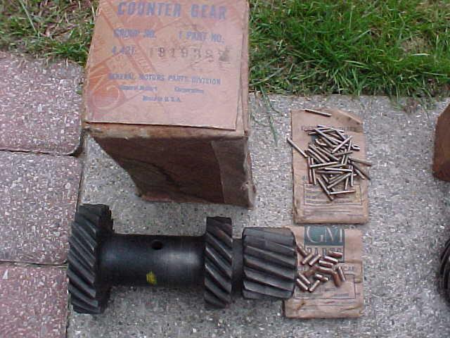 Nos gm buick pontiac olds gear counter shaft 1941 1942 1946 1947 1948 1949