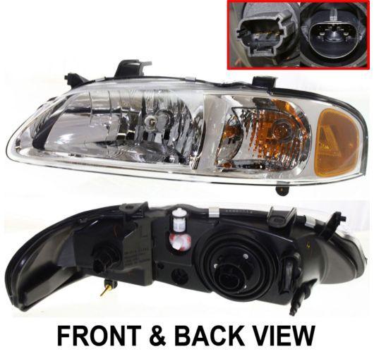 00-01 nissan sentra driver side head light lamp assembly left replacement new lh