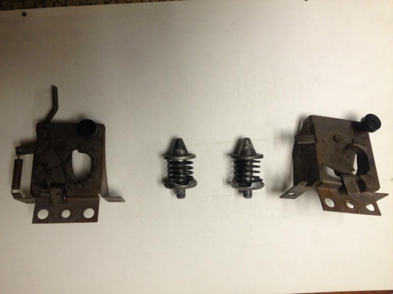 1963-1967 corvette hood latches and strikers