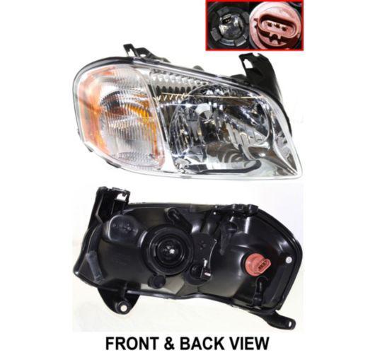 01-04 mazda tribute headlight headlamp rh right passenger side