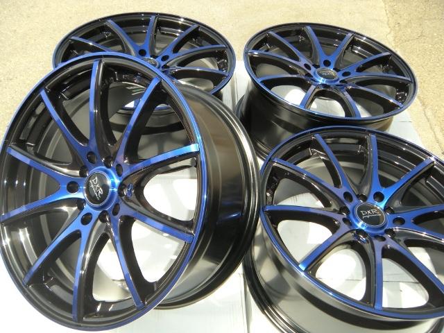 16 blue wheels corolla g25 tiburon forester camry avalon prius 5x100 5x114.3 rim