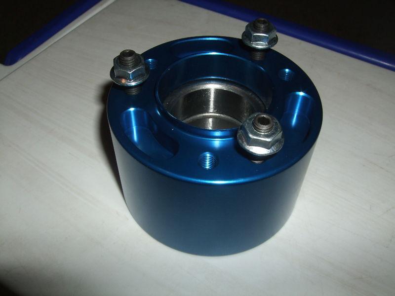 Quarter midget ratchet hub clutch hub new anodized blue