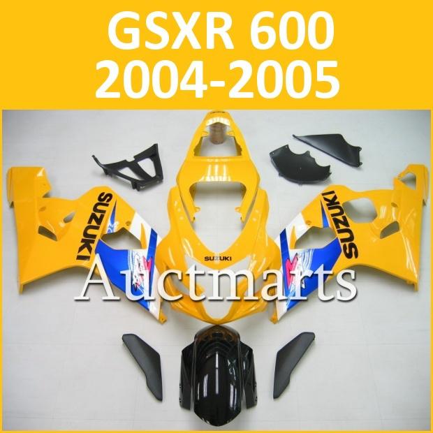 Fit suzuki 04 05 gsxr 750 gsxr 600 2004 2005 gsx-r fairing k4 bodywork h5 b12