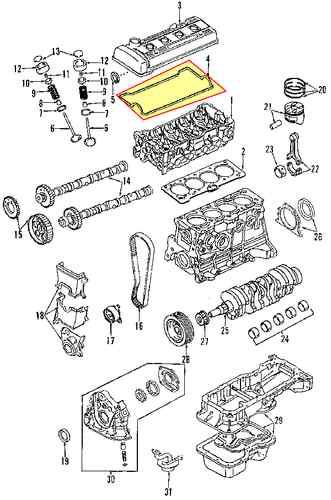 Toyota 1121315071 genuine oem factory original valve cover gasket