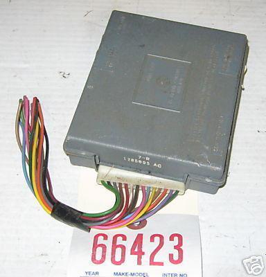 Jeep 85 cherokee control module misc 1985 1285895 2wd