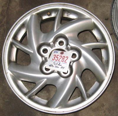 Grand am aluminum alloy wheel rim silver 2001 2002 2003 2004 2005 35282