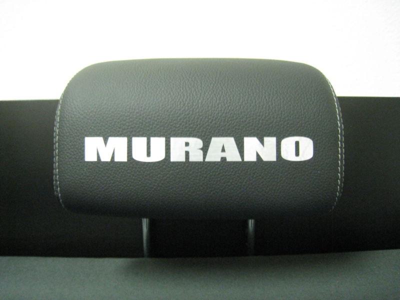 Headrest badge decal sticker nissan *murano* 4-pcs