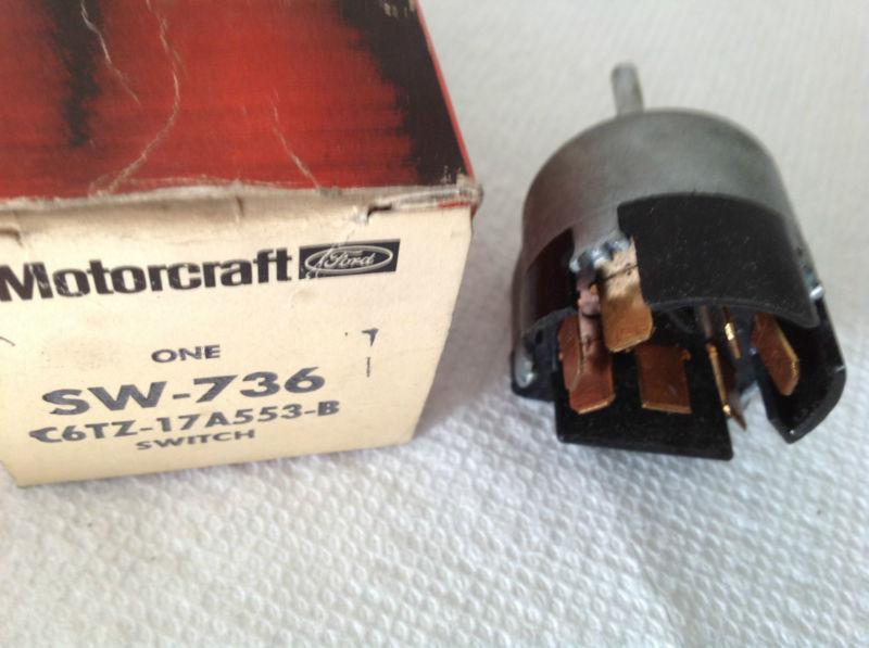 Nos c6tz-17a553b ford truck windshield wiper switch 1966+ econoline