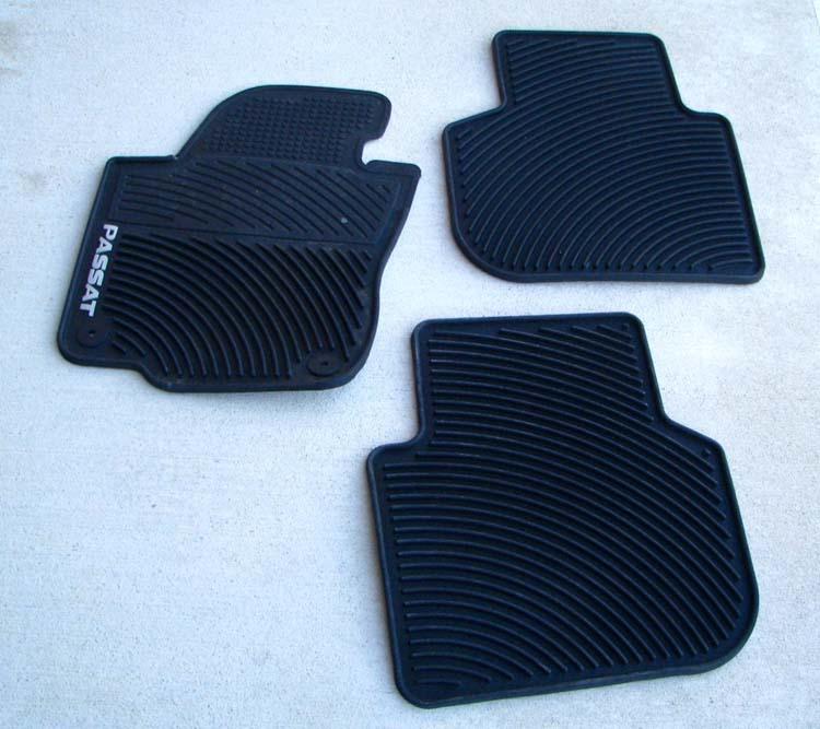 2012 vw volkswagen passat rubber winter floor mats oem 561.061.550.b.041