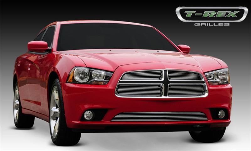 T-rex grilles 21442 billet grille bolt-on overlay 11-13 charger