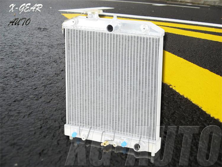 Aluminum single core  racing radiator for 88-00 honda civic at automatic