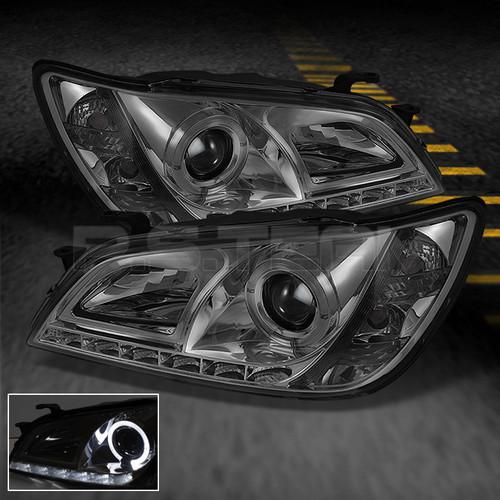 Smoke 01-05 is300 altezza halo projector drl led strip headlights *fit hid-d2r*