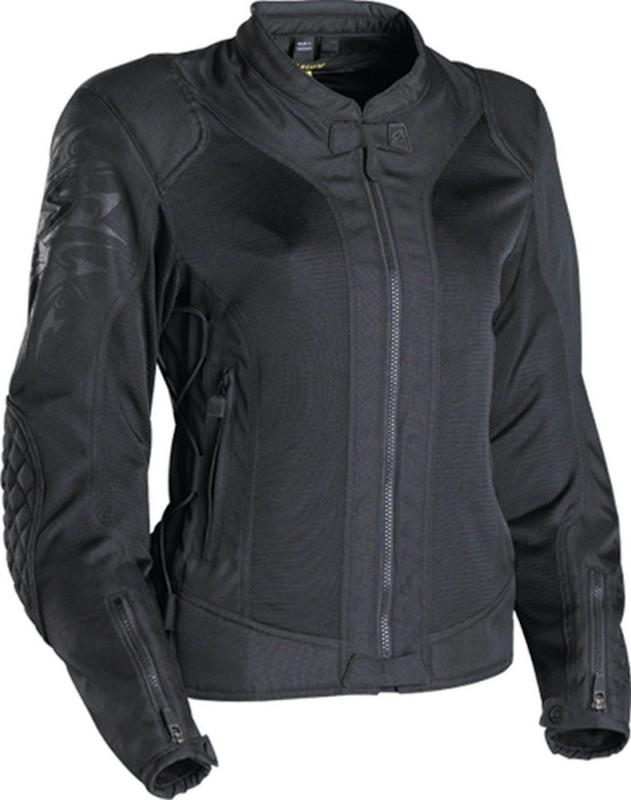 Scorpion nip/tuck motorcycle jacket - black - xl