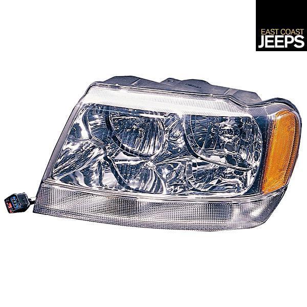 12402.11 omix-ada left headlight, 99-04 jeep wj grand cherokees, by omix-ada