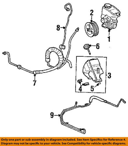 Gm oem 15777624 steering return hose/power steering return hose