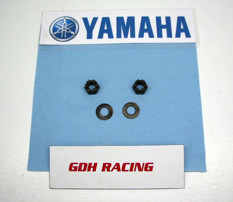 2005 yfz450 spindle nuts, front nice oem yfz 450 r *