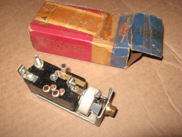 Nos mopar 1957 headlight switch dodge truck