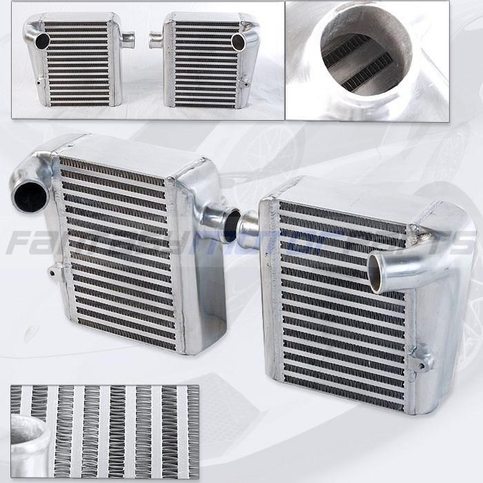 90-96 300zx vg30dett twin turbo bolt on side mount intercooler pair 2.0" inlet