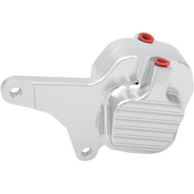 Belt drives ltd gma-200f 2piston front caliper classic clear ano 84-99 harley fx