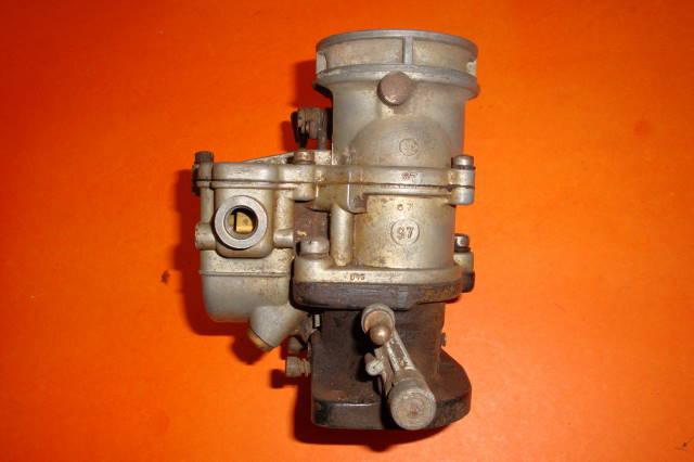 Ford flathead 97 carburetor stromberg vintage original  small logo