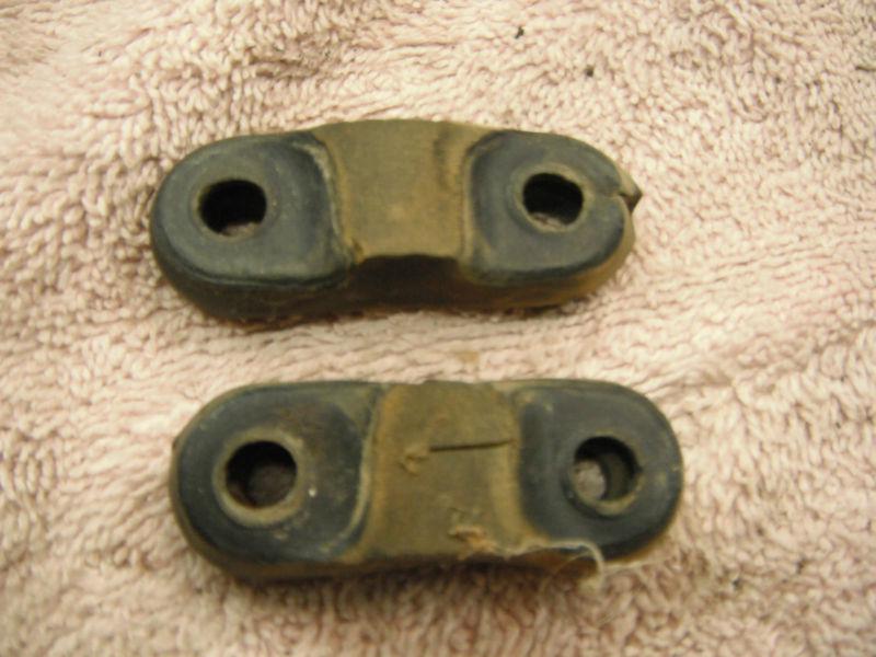 1983 husqvarna 430wr 430 wr front fender mounts (2) very nice ahrma vintage mx