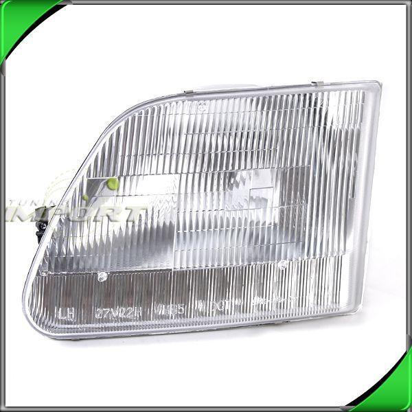 97-03 ford expedition f150 pickup clear left driver head light lamp lens housing