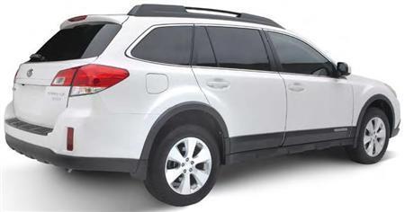 2010-2012 subaru outback wheel arch moldings