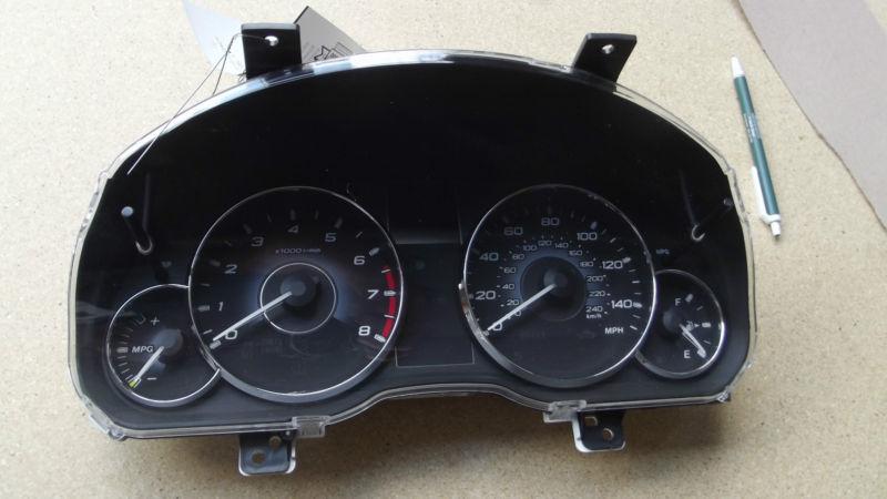 2010 subaru legacy  instrument cluster speedometer control panel oem