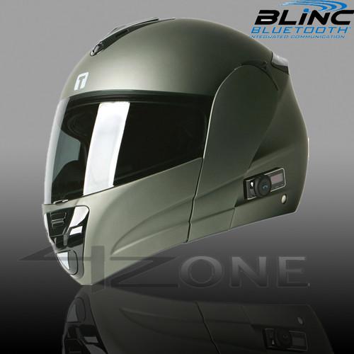 TORC T22 SILVER FULL FACE BLUETOOTH HELMET MODULAR DROP DOWN SUN SCREEN DOT, US $279.99, image 3
