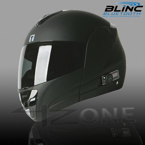 TORC T22 SILVER FULL FACE BLUETOOTH HELMET MODULAR DROP DOWN SUN SCREEN DOT, US $279.99, image 4