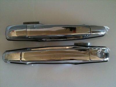 2007-2010 chevy/gmc chrome replacement door handles 1 hole, pair