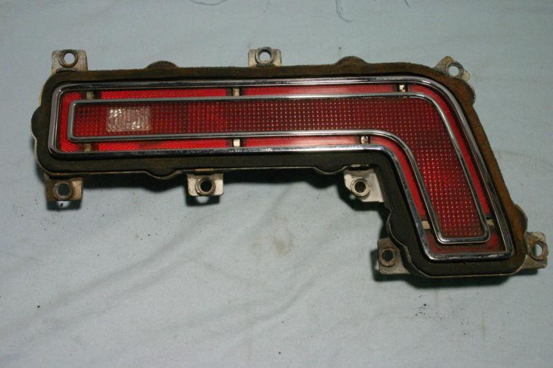 68 catalina tail light lense lamp housing bake turn signal 