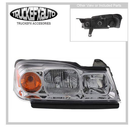 New headlight lamp passenger right side clear lens halogen rh hand gm2519143c