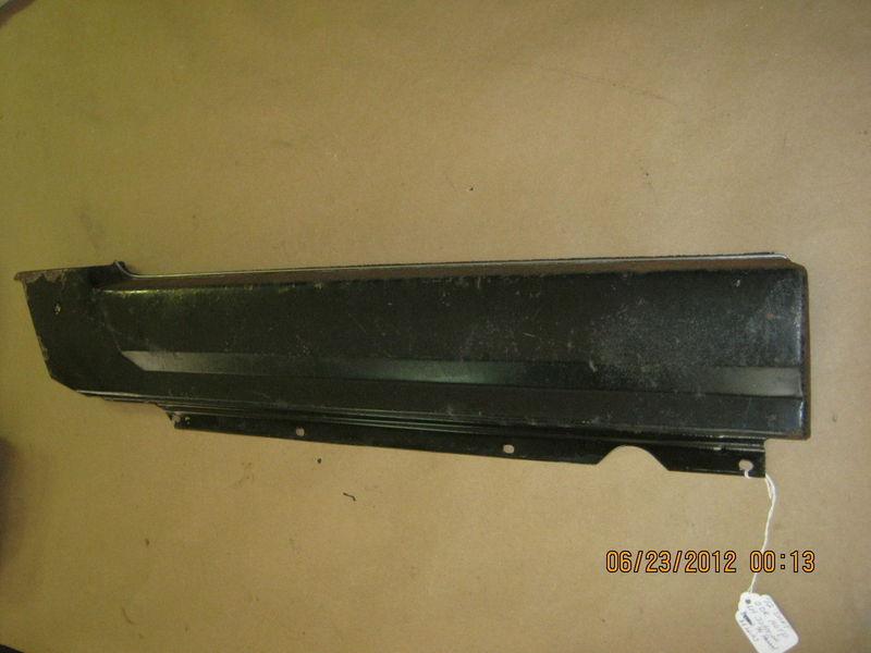 Dodge dart 1972 lh rear interior panel