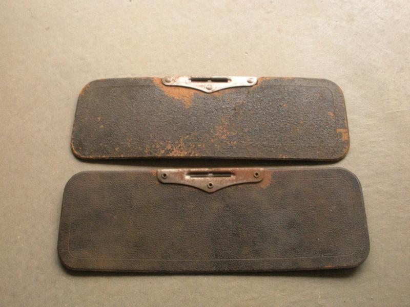 Vintage sun visor pair ~ unknown year